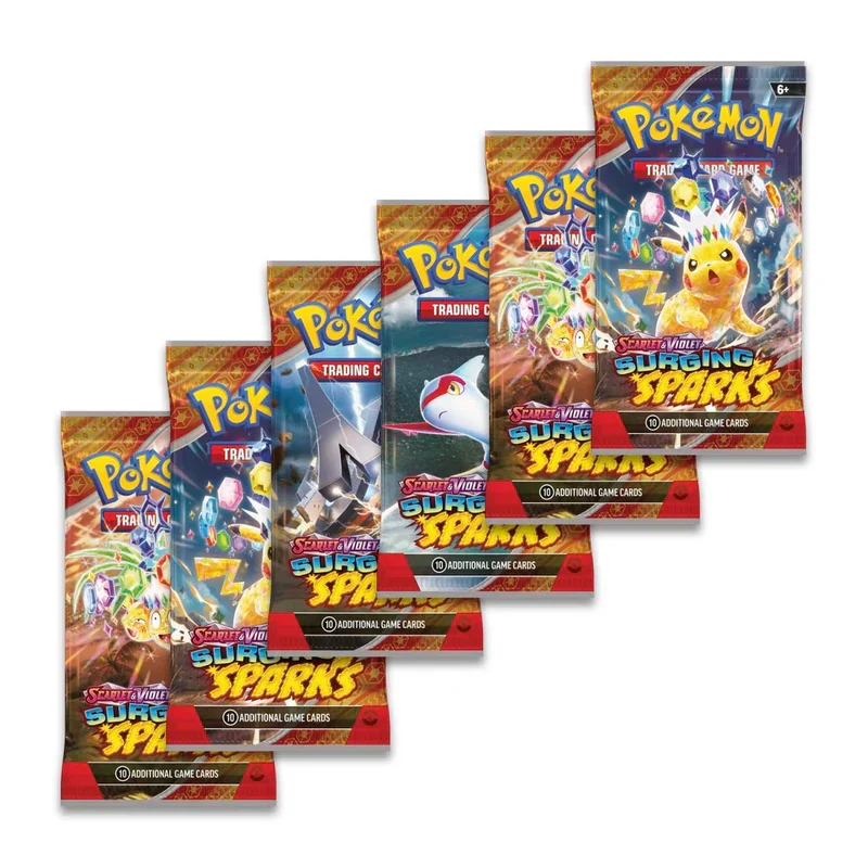 Pokemon TCG: Scarlet & Violet 8 - Surging Sparks - Booster Bundle - Image 2
