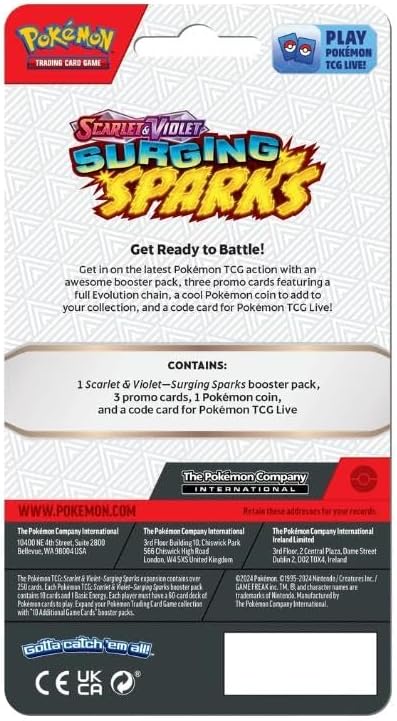 Pokemon TCG: Scarlet & Violet 8 - Surging Sparks - Premium Checklane - Image 3