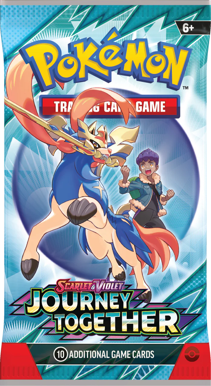 Pokemon TCG: Scarlet & Violet 9 - Journey Together - Booster Pack x1 - Image 2