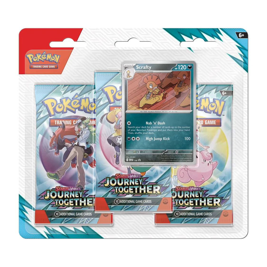 Pokemon TCG: Scarlet & Violet 9 - Journey Together - Triple Pack - Image 4