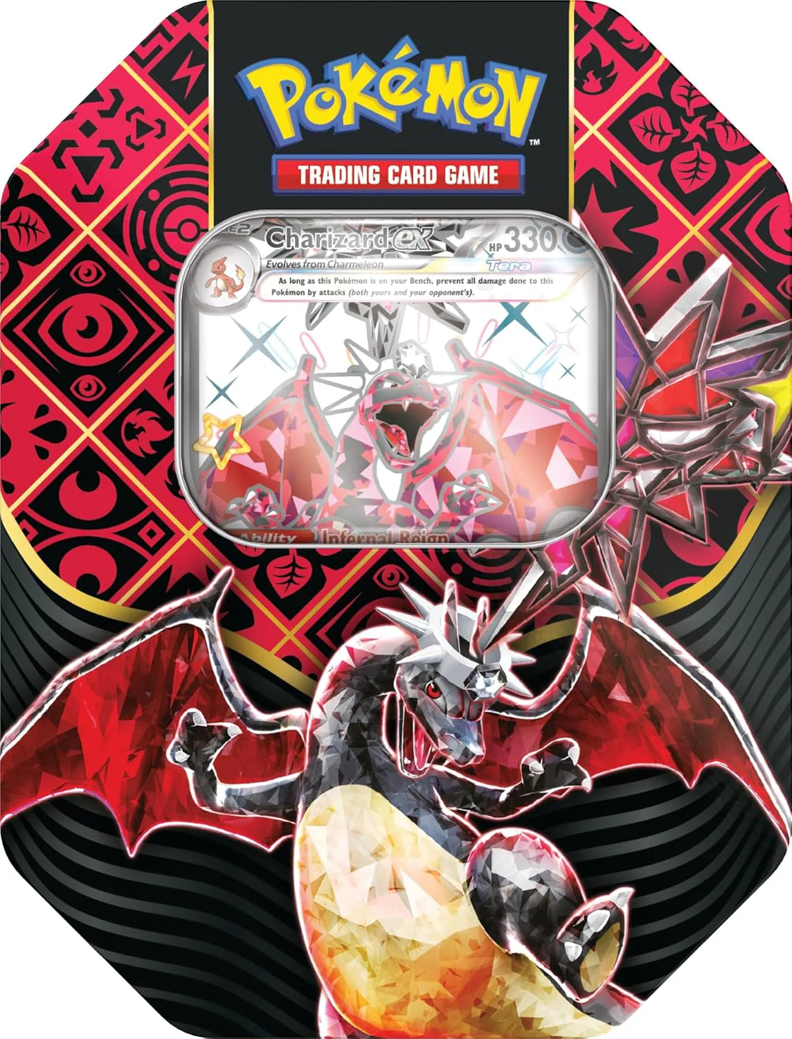 Pokemon TCG: Scarlet & Violet Paldean Fates Tins Sealed Case - 2 of Each (6 Count) - Image 3