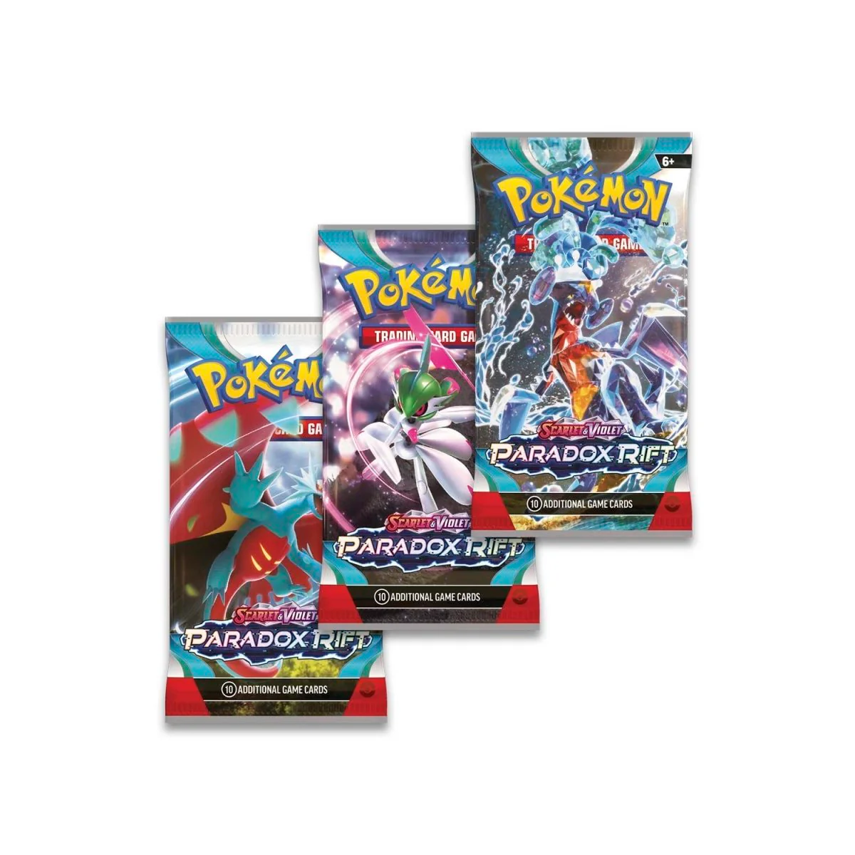 Pokemon TCG: Scarlet & Violet - Paradox Rift 3 Booster Packs & Arctibax Promo Card - Image 3