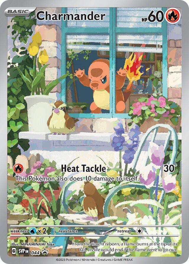 Pokemon TCG: Scarlet & Violet Promo SVP044 Charmander (Full Art)