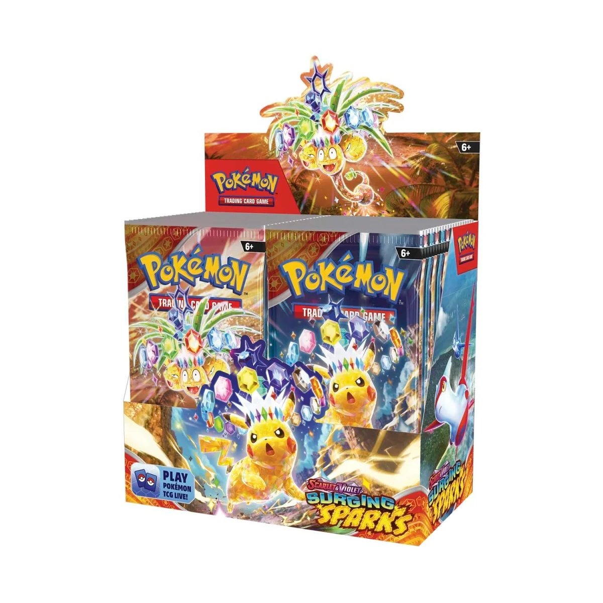 Pokemon TCG: Scarlet & Violet - Surging Sparks Booster Box (36pcs) - Image 3