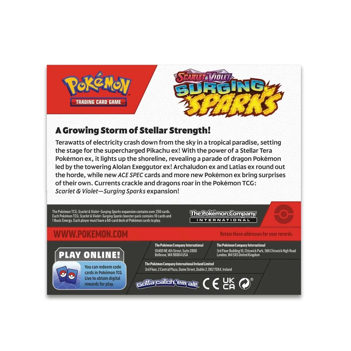 Pokemon TCG: Scarlet & Violet - Surging Sparks Booster Box (36pcs) - Image 4