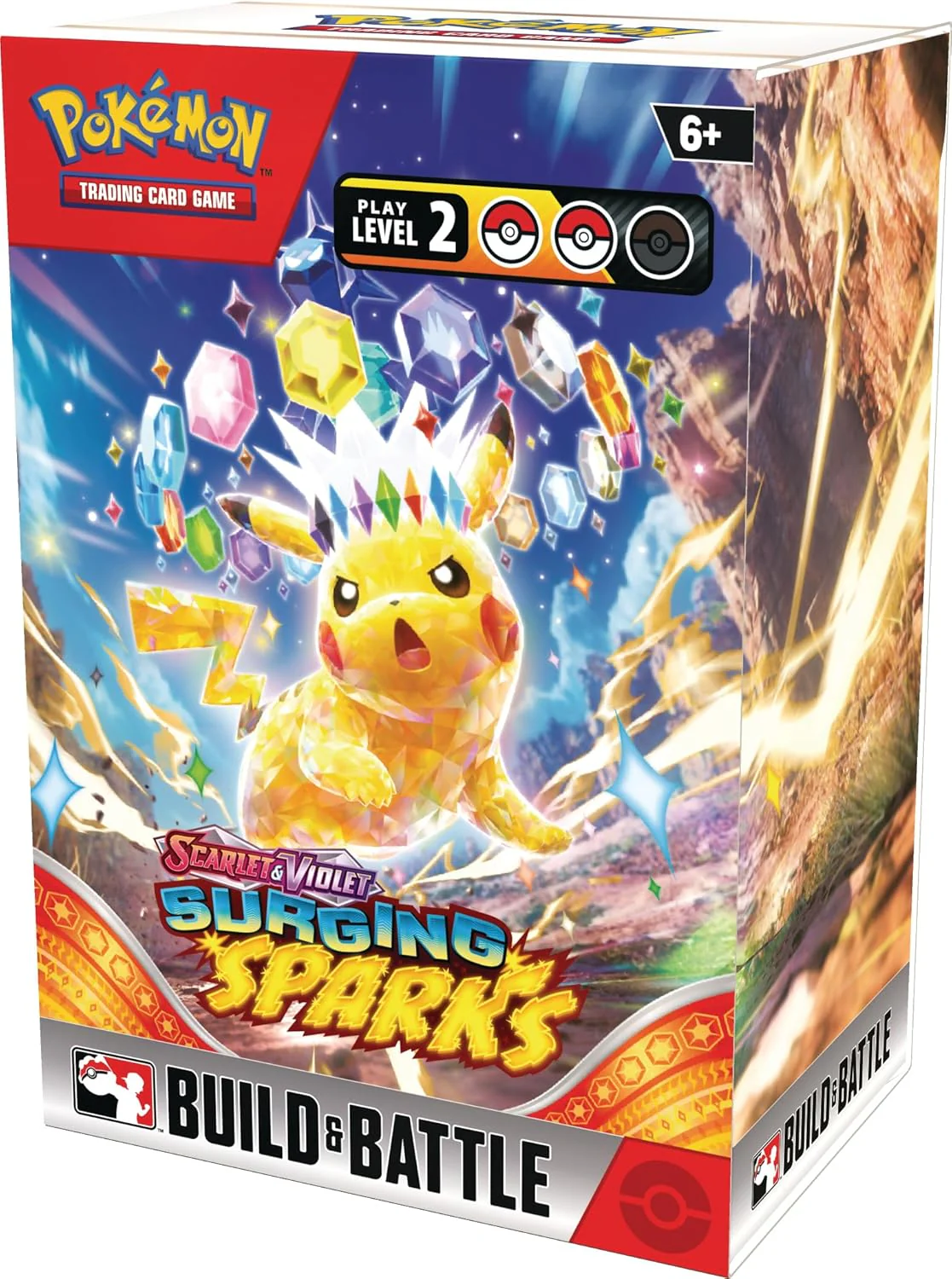 Pokemon TCG: Scarlet & Violet - Surging Sparks Build & Battle Kit - Image 7