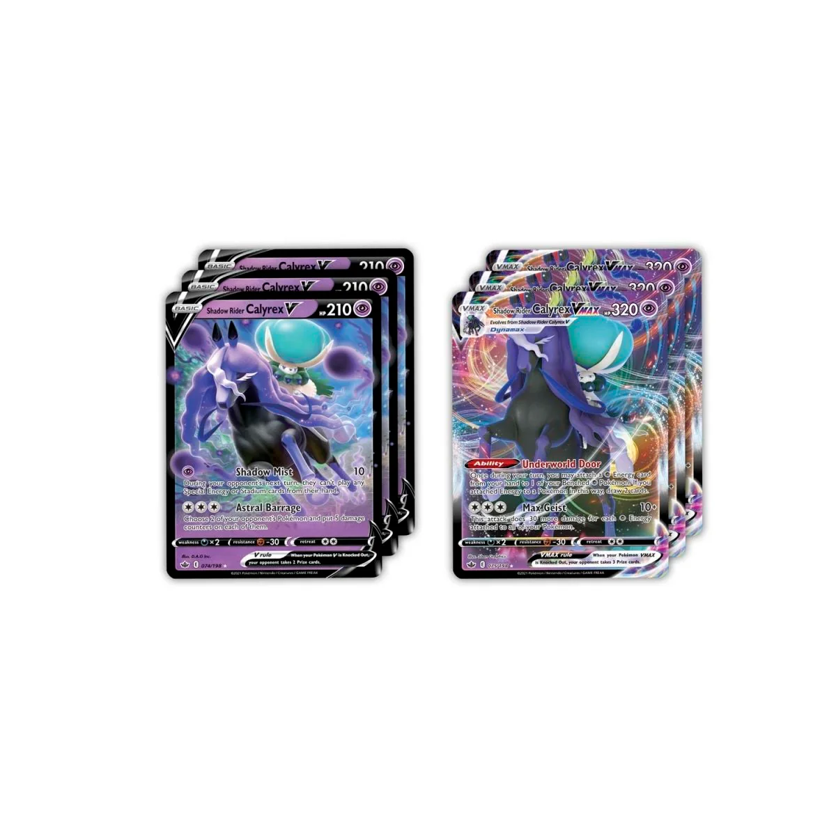 Pokemon TCG: Shadow Rider Calyrex VMAX League Battle Deck - Image 5