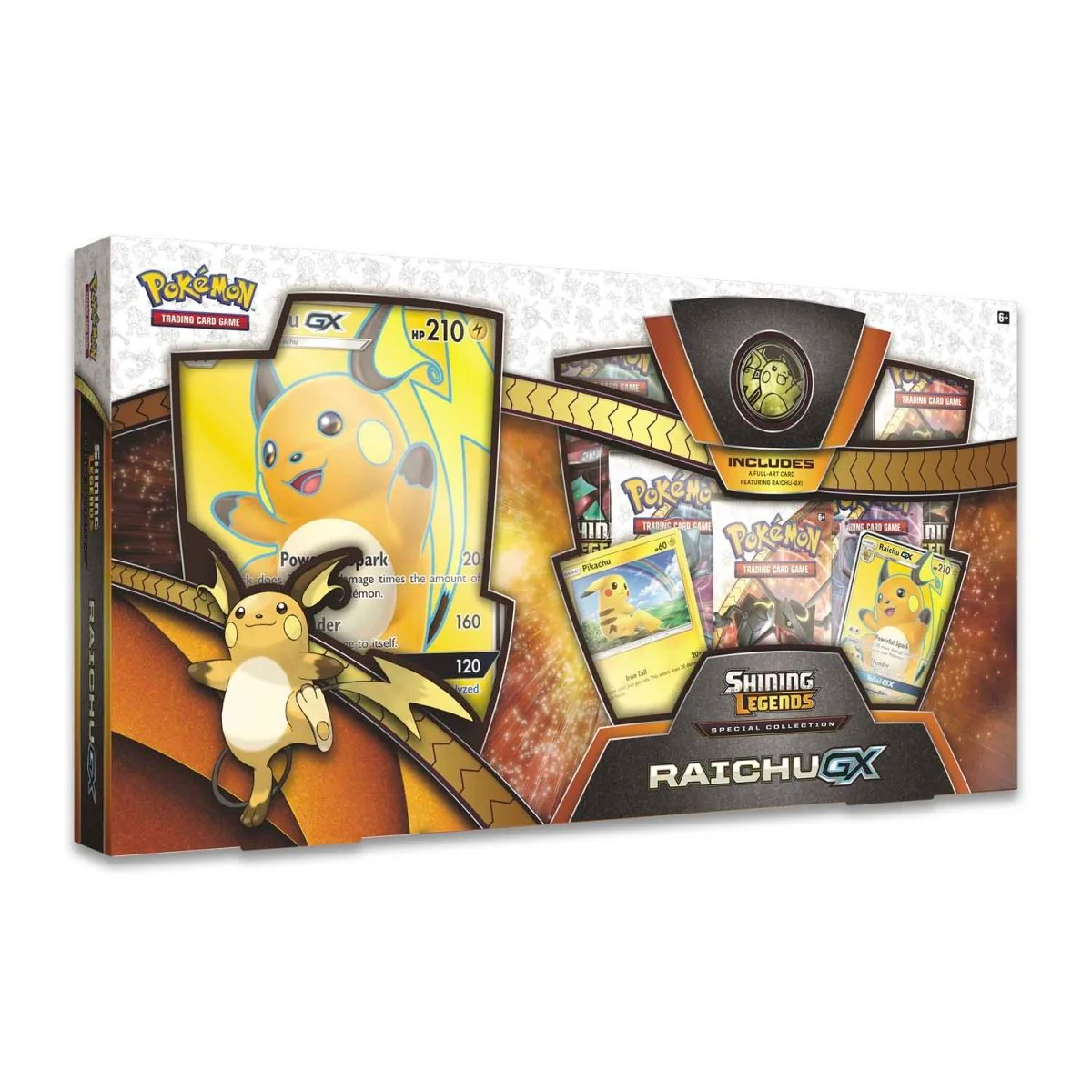 Pokemon TCG: Shining Legends Special Collection: Raichu GX