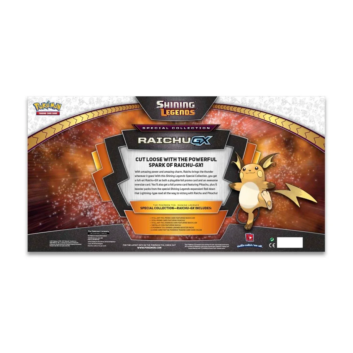 Pokemon TCG: Shining Legends Special Collection: Raichu GX - Image 5