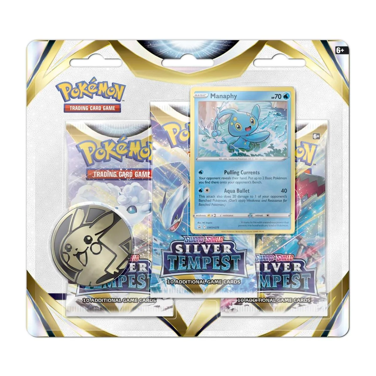 Pokemon TCG: Silver Tempest 3 Pack Blister Sealed Case of 24 Pcs - Image 4