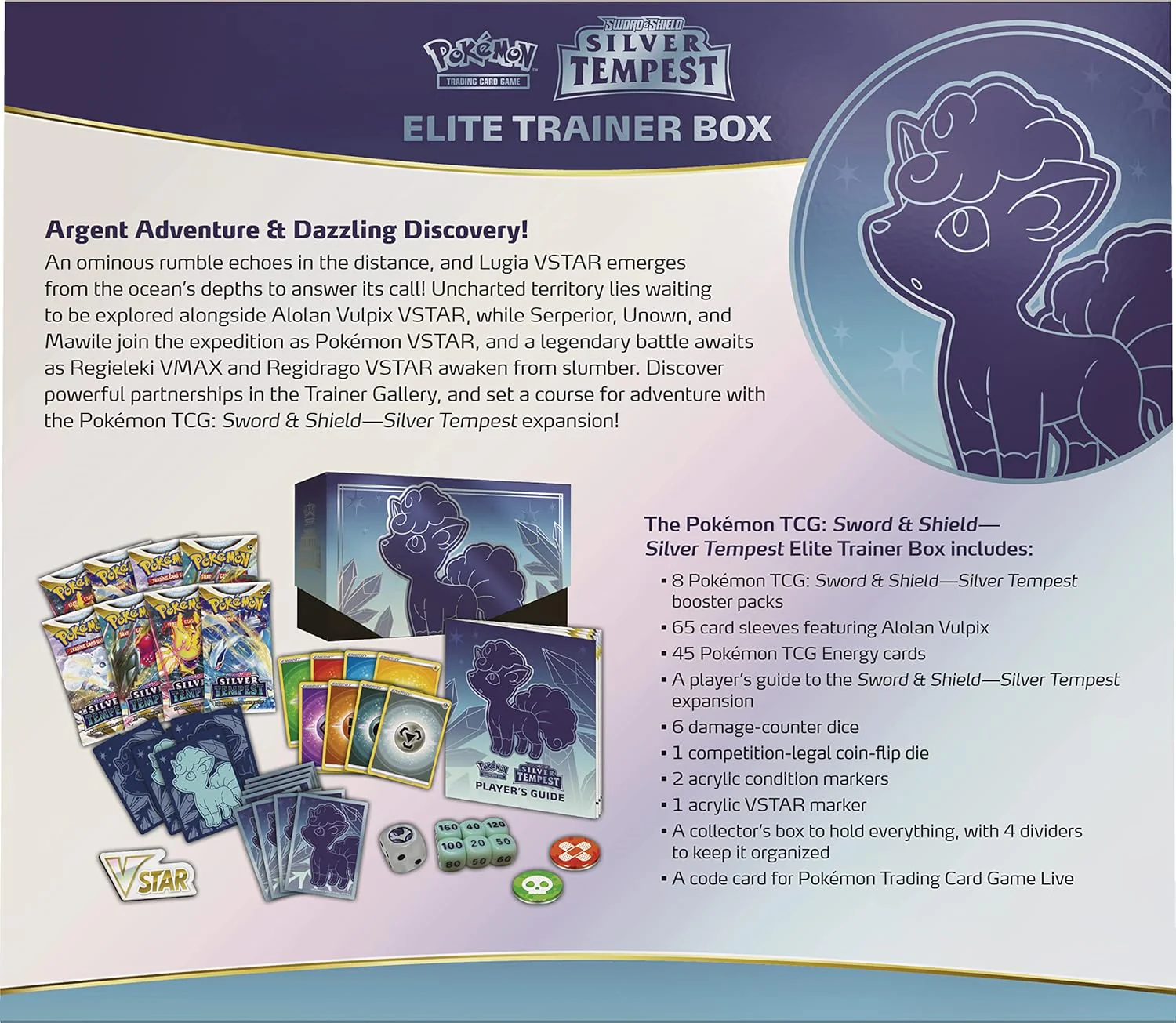 Pokemon TCG: Silver Tempest - Elite Trainer Box - Image 8