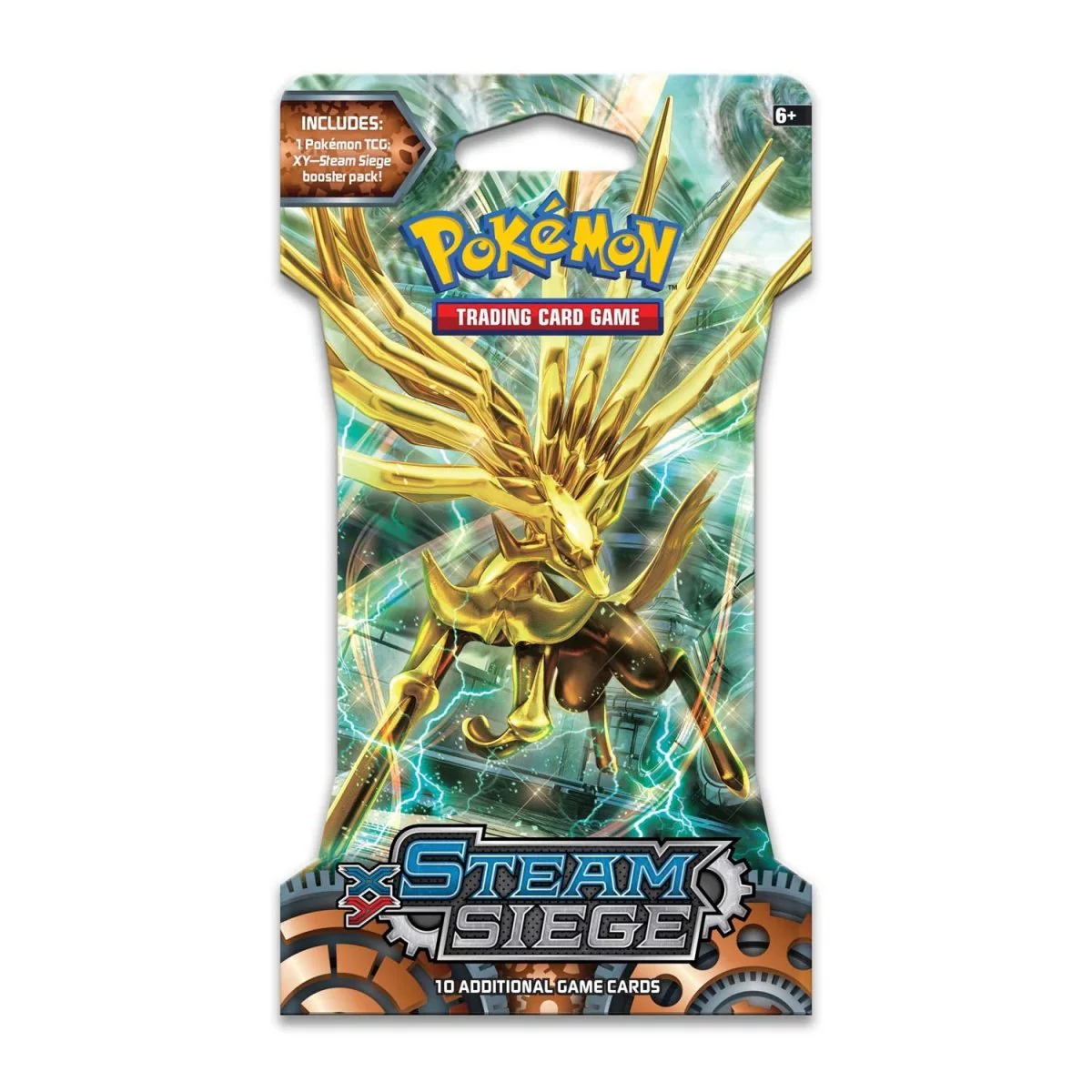 Pokemon TCG: Steam Siege Sleeved Booster Pack Art Bundle [Set of 4] - Image 4