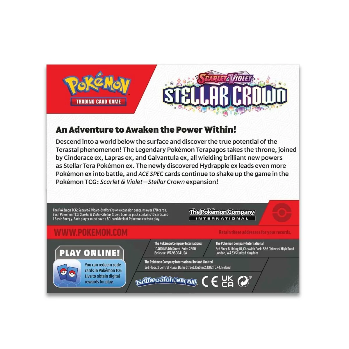 Pokemon TCG: Stellar Crown Booster CDU - Image 3