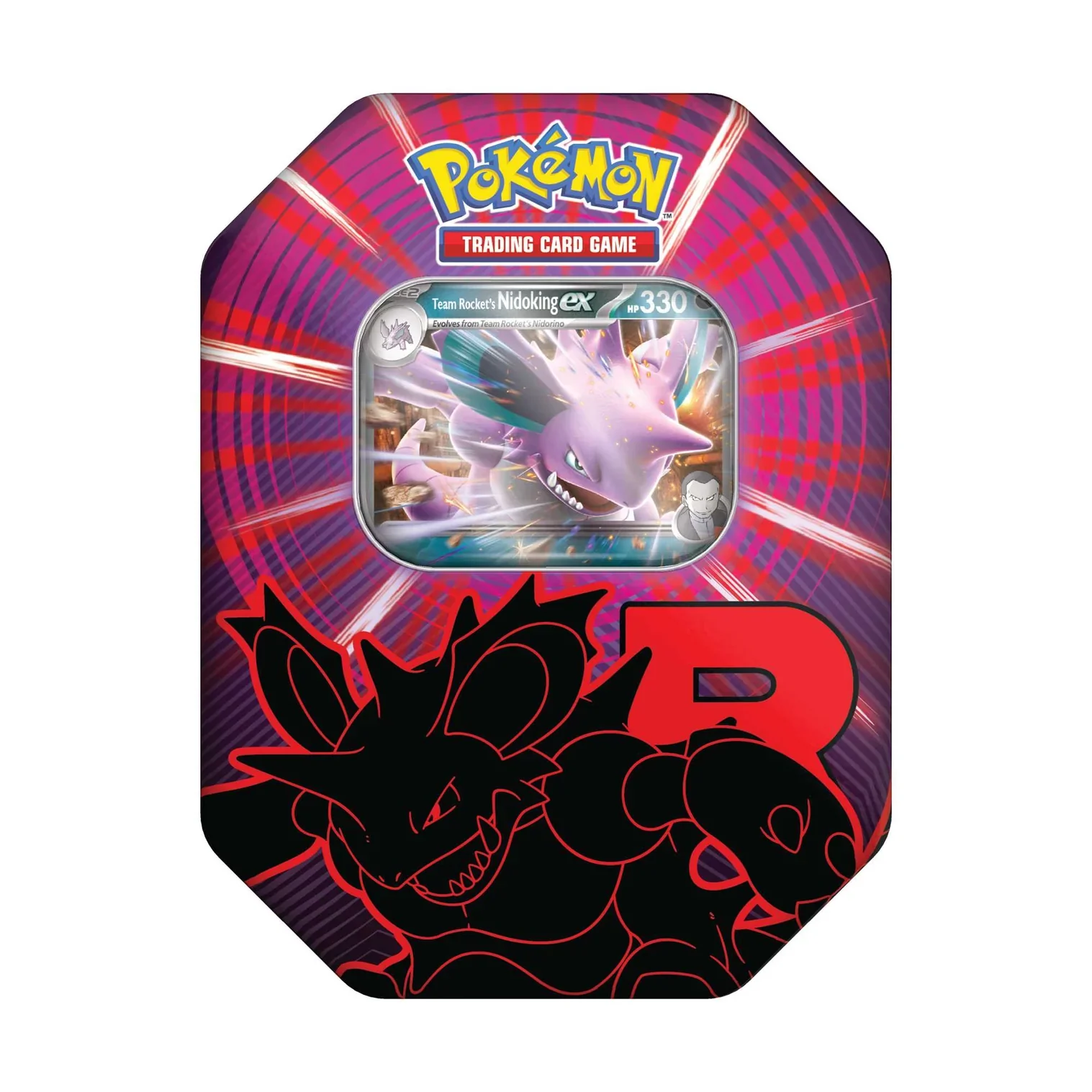 Pokemon TCG: Team Rocket Tin - Case of (6 Tins) - Image 3