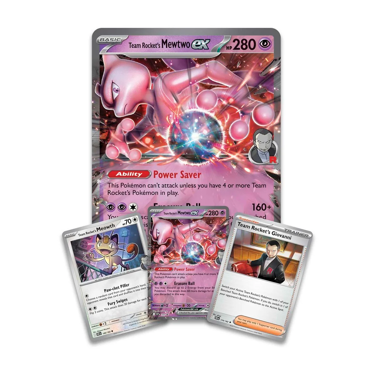 Pokemon TCG: Team Rocket's Mewtwo ex Box - Image 2