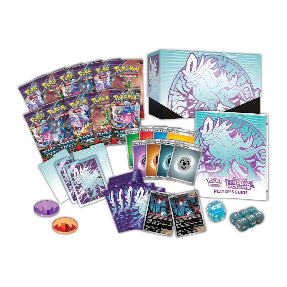Pokemon TCG: Temporal Forces Pokemon Center Elite Trainer Box (Exclusive) [Walking Wake] - Image 2