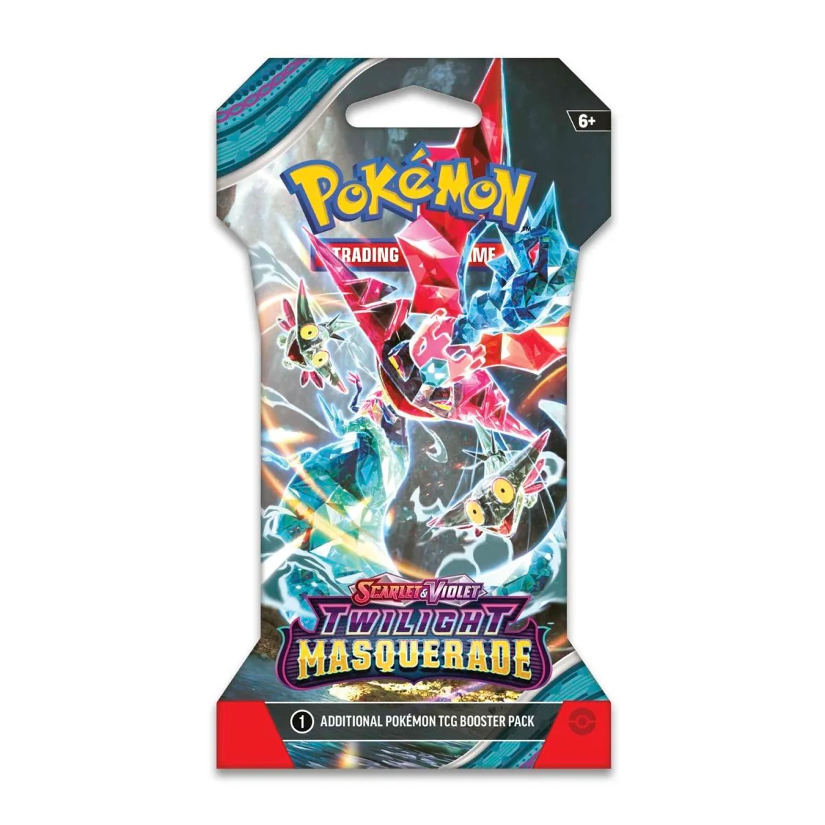 Pokemon TCG: Twilight Masquerade Sleeved Booster Pack Art Bundle [Set of 4] - Image 4