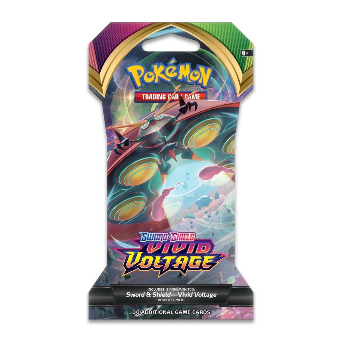 Pokemon TCG: Vivid Voltage Sleeved Booster Pack Art Bundle [Set of 4] - Image 4