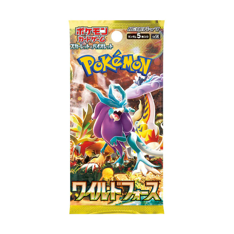 Pokemon TCG: Wild Force Booster Box [JP] sv5K - Image 2