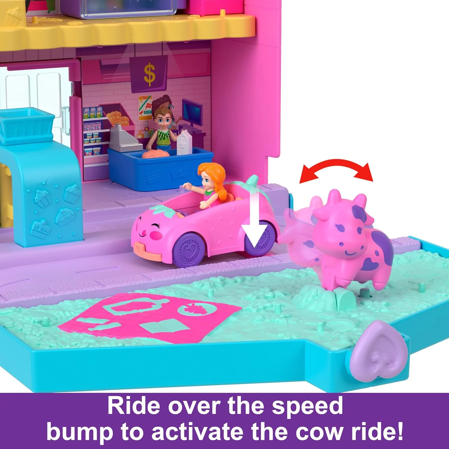 Polly Pocket: Pollyville Fresh Market Playset - Image 3