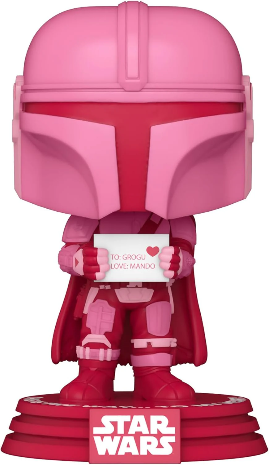 POP! Bobble-Head Star Wars: Valentines S2 - The Mandalorian - 495 /60126