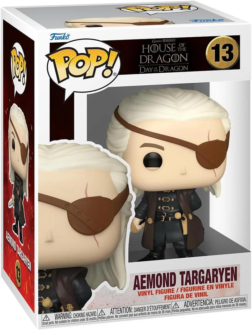 POP! Television: Game of Thrones House of the Dragon - Aemond Targaryen - 13 /76471 - Image 2