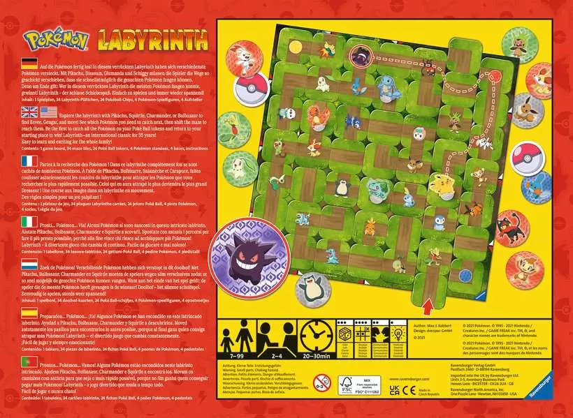Ravensburger Labyrinth: Pokemon Edition - Image 3