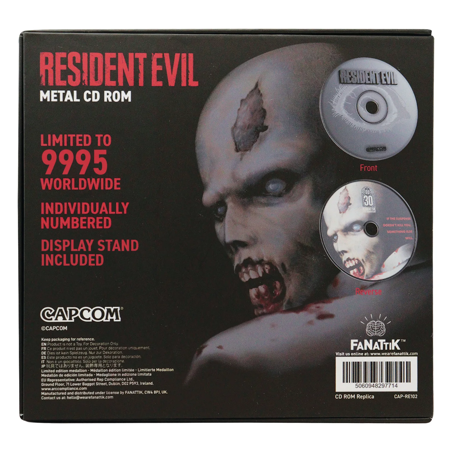 Resident Evil – 30th Anniversary Limited Edition CD-ROM Replica - Image 4