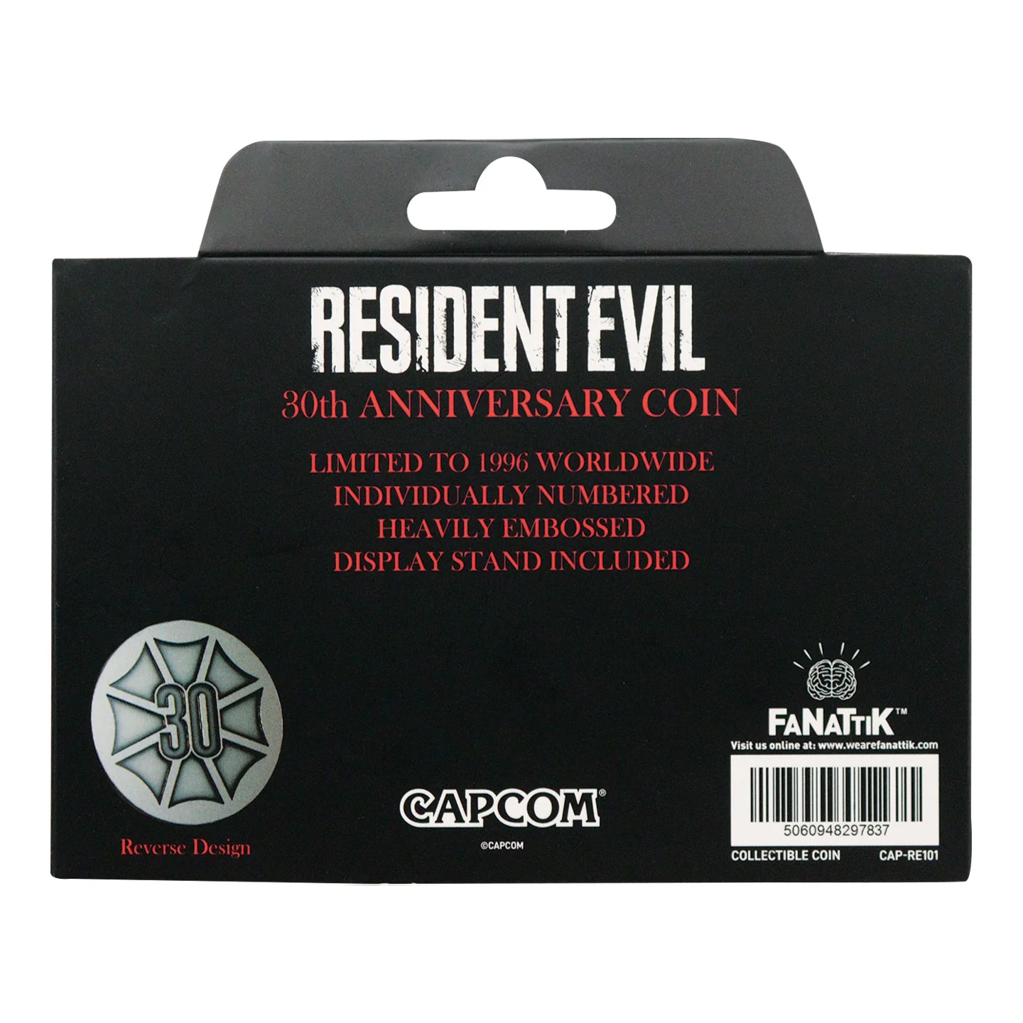 Resident Evil – 30th Anniversary Presentation Coin - Image 3