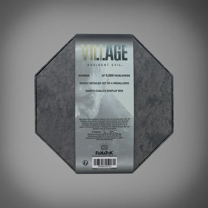 Resident Evil Village Limited Edition Replica House Crest Medallion Collection - Image 3