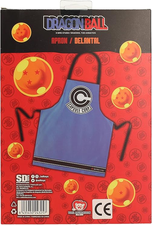 SD Toys: Dragon Ball Capsule Corp Symbol Apron - Image 2