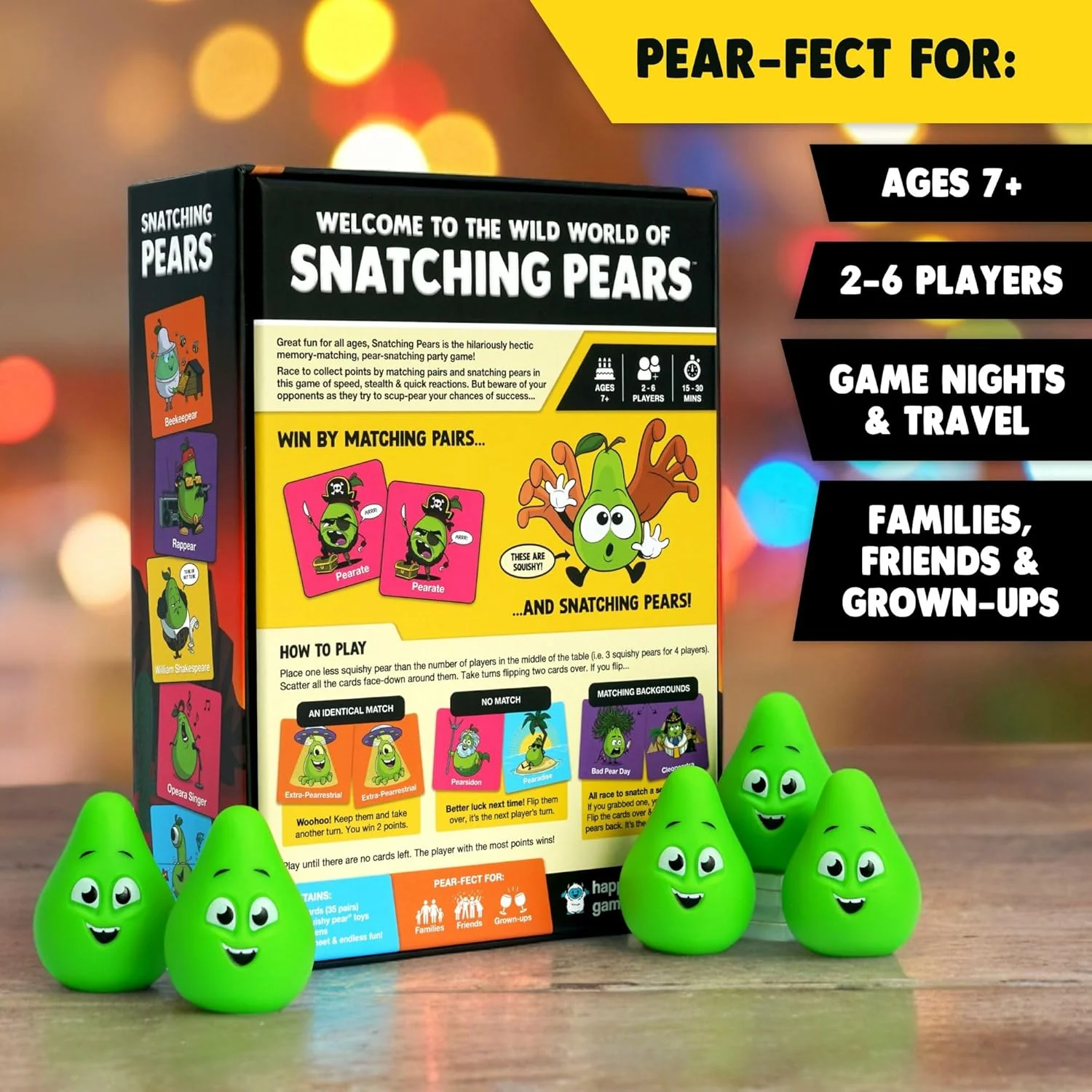 Snatching Pears - The Mad Memory-Matching Pear-Snatching Party Game - Image 5