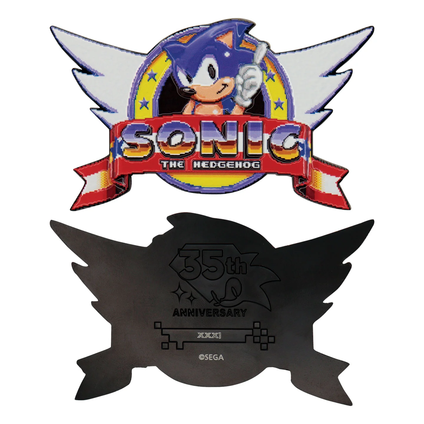 Sonic The Hedgehog – Original Logo Medallion - Image 2