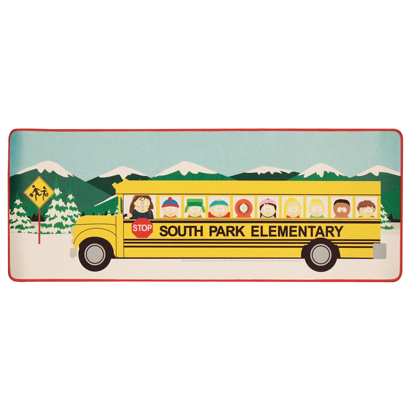 South Park – Elementary School Bus Desk Pad & Coaster Set - Image 3