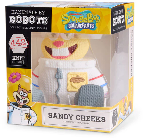 SpongeBob: Sandy Cheeks 442 Collectible Vinyl Figure from Handmade By Robots - Image 2