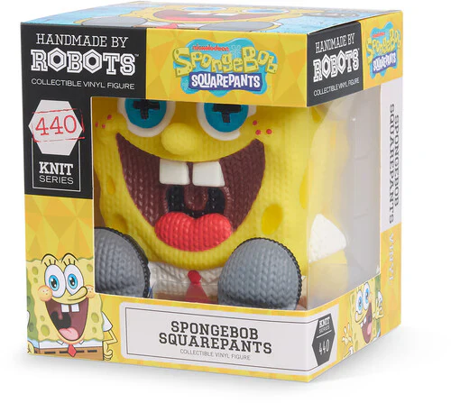 SpongeBob: SpongeBob Squarepants 440 Collectible Vinyl Figure from Handmade By Robots - Image 2
