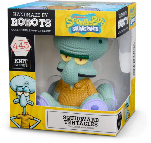 SpongeBob: Squidward Tentacles 443 Collectible Vinyl Figure from Handmade By Robots - Image 2