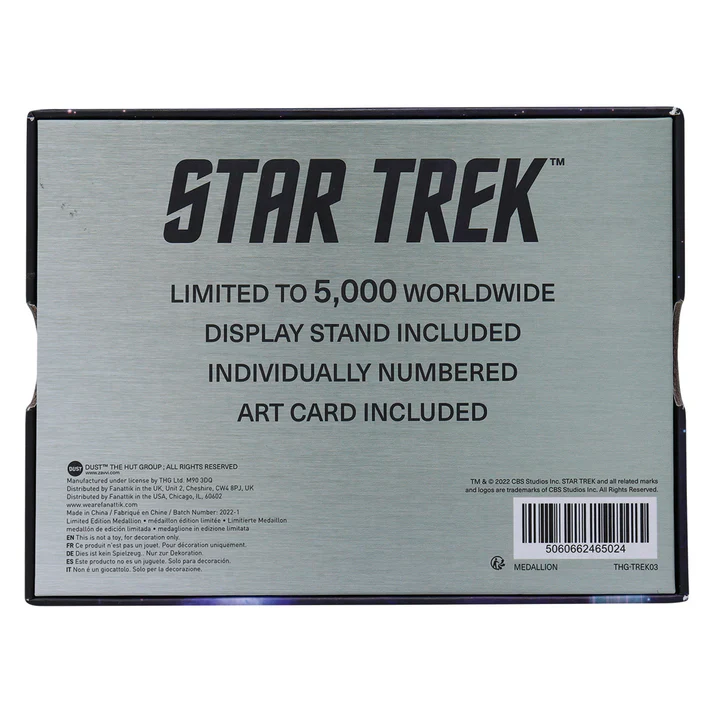 Star Trek Limited Edition Kobayashi Maru Medallion - Image 4