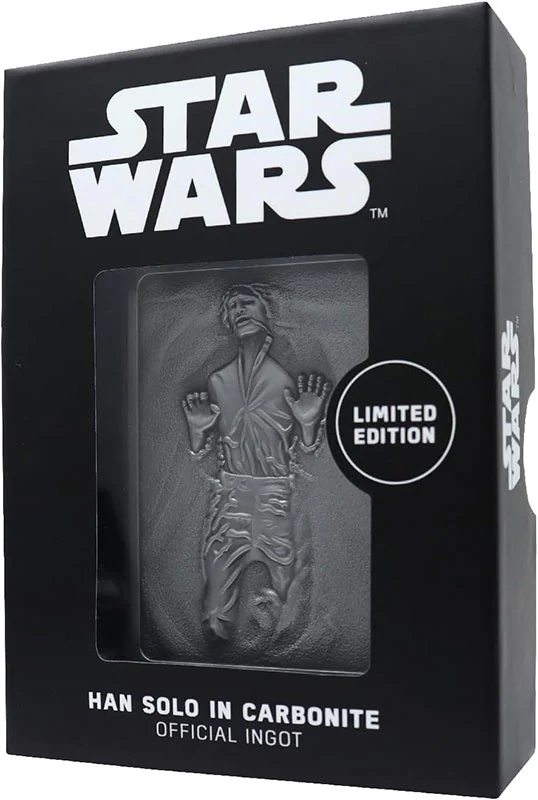 Star Wars K-001 Han Solo in Carbonite Limited Edition Metal Collectible