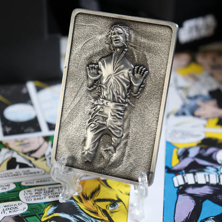 Star Wars K-001 Han Solo in Carbonite Limited Edition Metal Collectible - Image 3