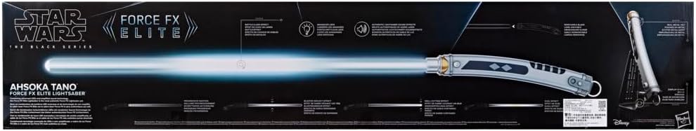 STAR WARS THE BLACK SERIES AHSOKA TANO FORCE FX ELITE LIGHTSABER - Image 3