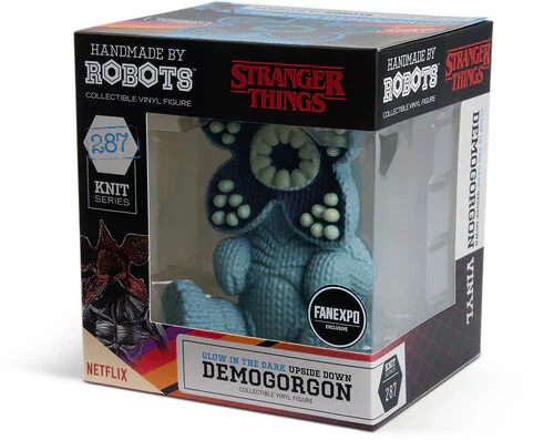 Stranger Things: Demogorgon (Upside Down Glow In The Dark) 287 Vinyl Figure from Handmade By Robots - Image 3