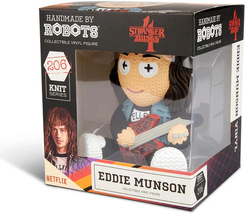 Stranger Things: Eddie Munson 206 Vinyl Figure from Handmade By Robots - Image 2