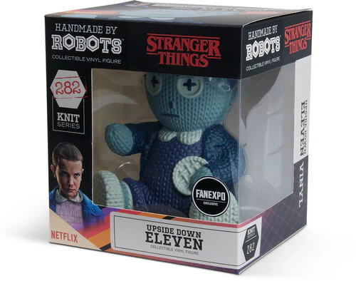 Stranger Things: Eleven (Upside Down) 282 Vinyl Figure from Handmade By Robots - Image 2