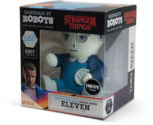 Stranger Things: Eleven (Upside Down Glow In The Dark) 285 Vinyl Figure from Handmade By Robots - Image 3