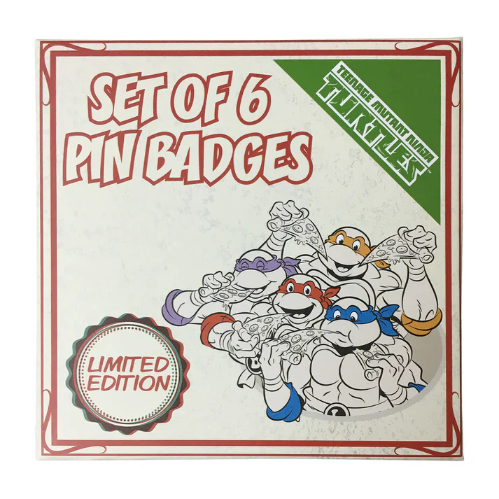 Teenage Mutant Ninja Turtles Limited Edition Set of 6 Pin Badges - Image 3