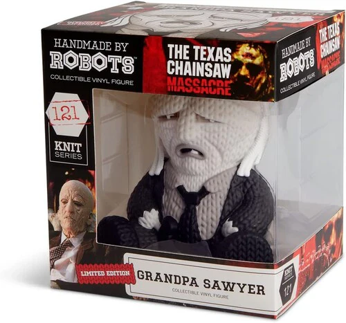 Texas Chainsaw: Grandpa Sawyer 121 (LE) Vinyl Figure from Handmade By Robots - Image 2