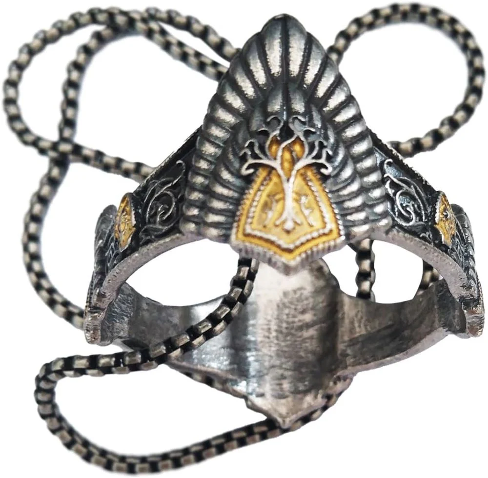 The Lord of the Rings Crown of Elessar Replica Necklace - Image 4