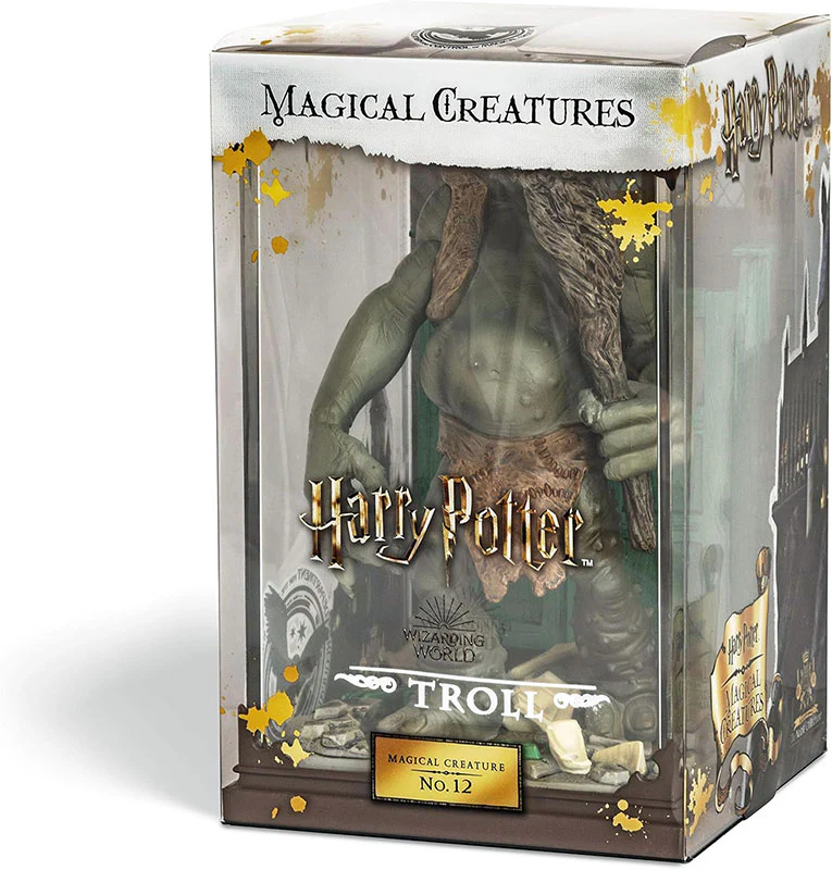 The Noble Collection: Harry Potter Magical Creatures Troll Figure - Image 2