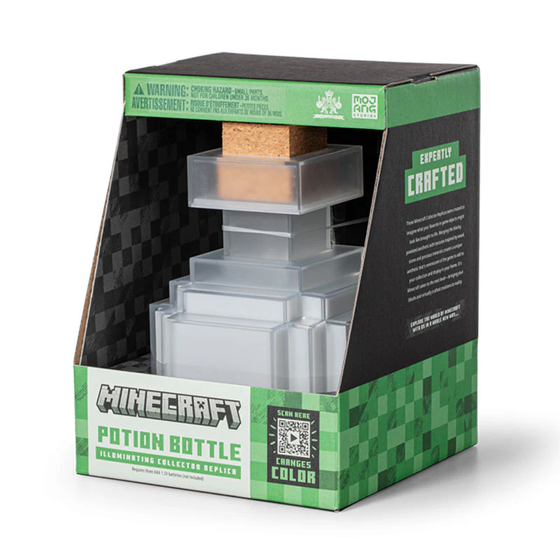 The Noble Collection: Minecraft Illumintaing Potion Bottle Replica - Image 2